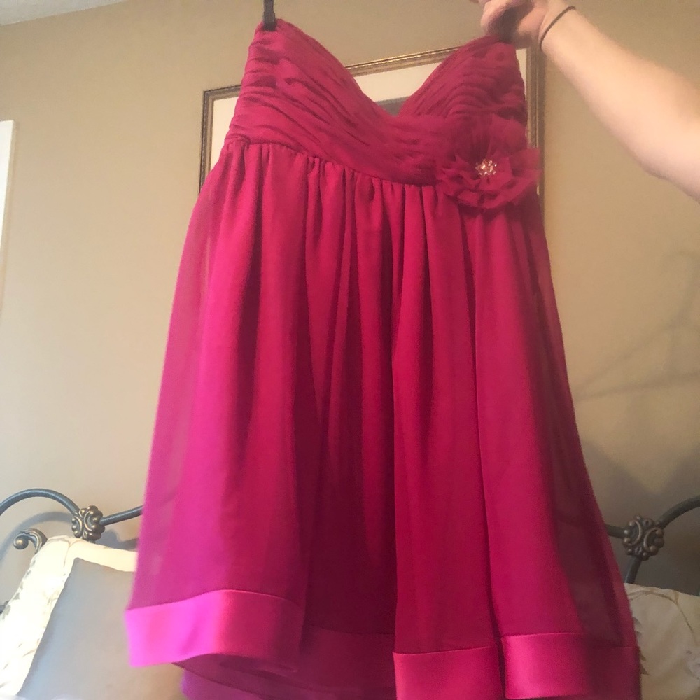 Size 12 pink Anya’s bridal dress